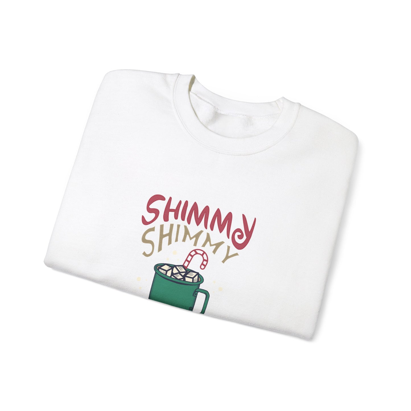 Shimmy Shimmy Cocoa What - Unisex Heavy Blend™ Crewneck Sweatshirt