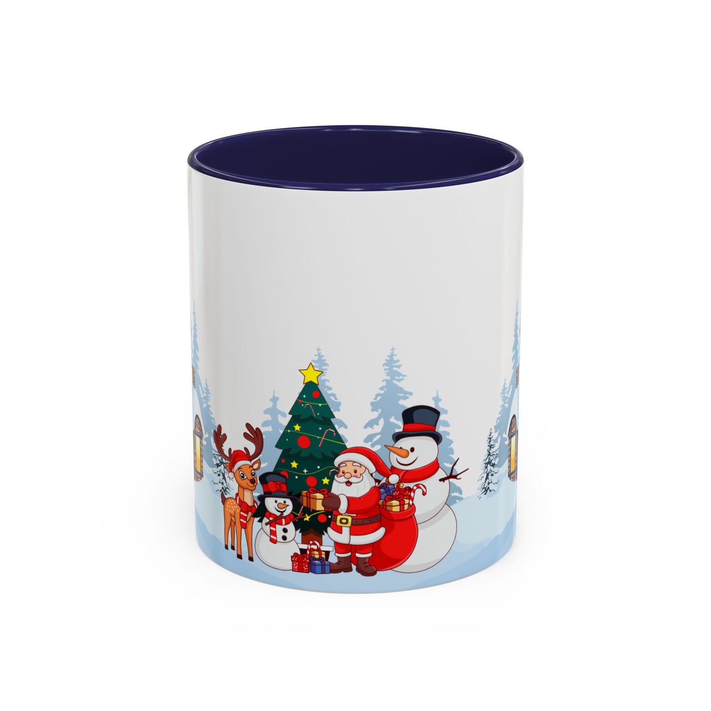 Outdoor Christmas Party - Accent Coffee Mug (11, 15oz) - 10454