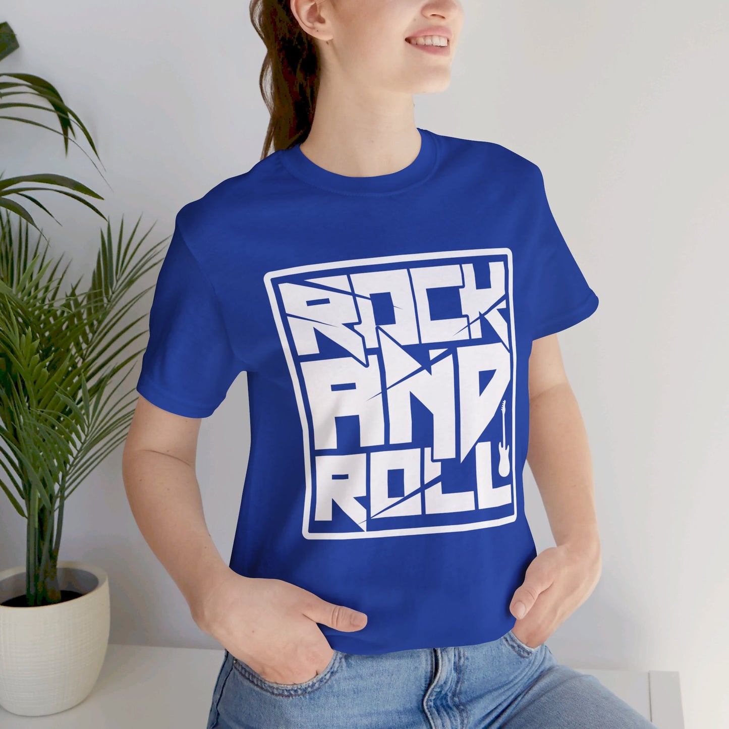 Music: Rock & Roll - Unisex Jersey Short Sleeve Tee