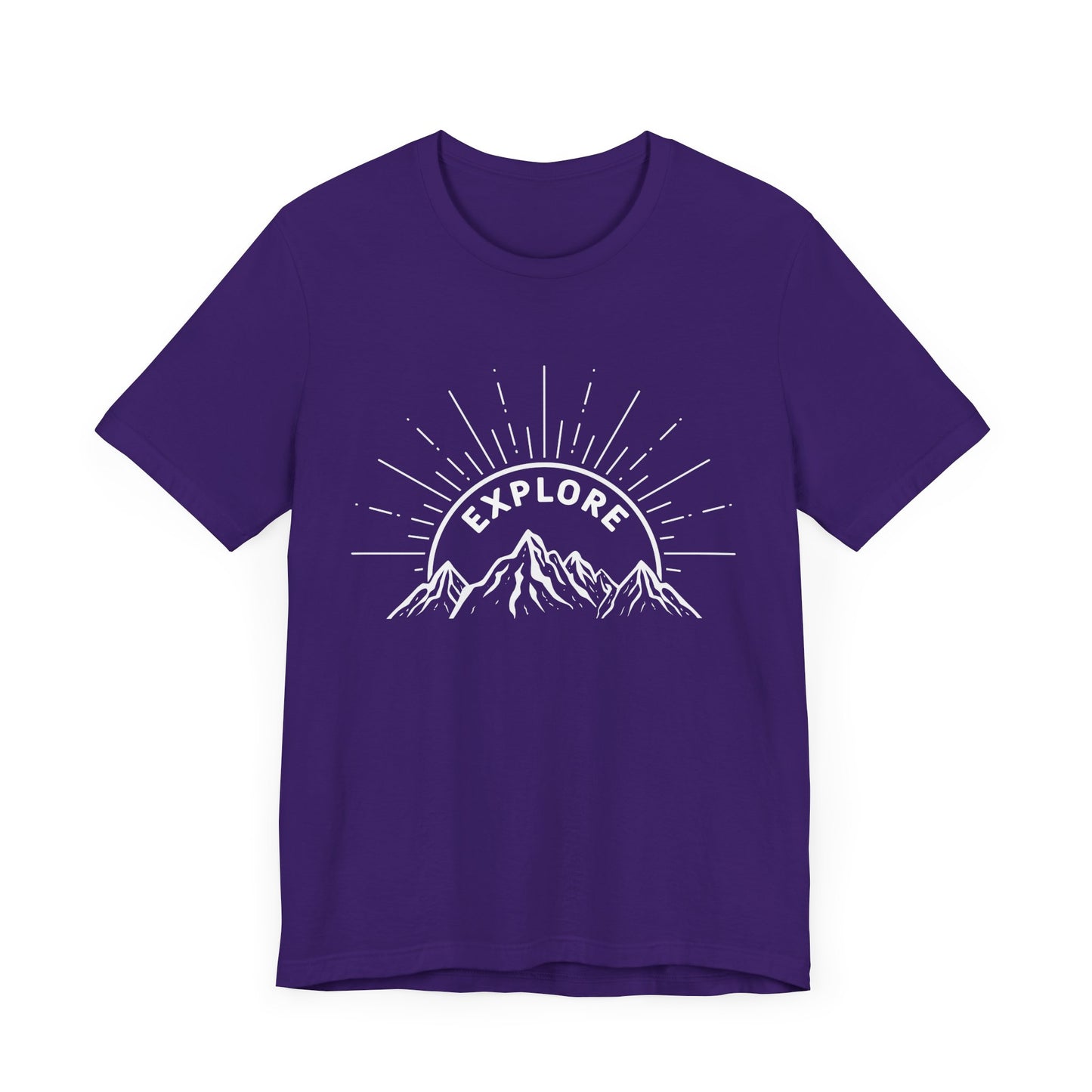 Camping: Explore - Unisex Jersey Short Sleeve Tee - 12640