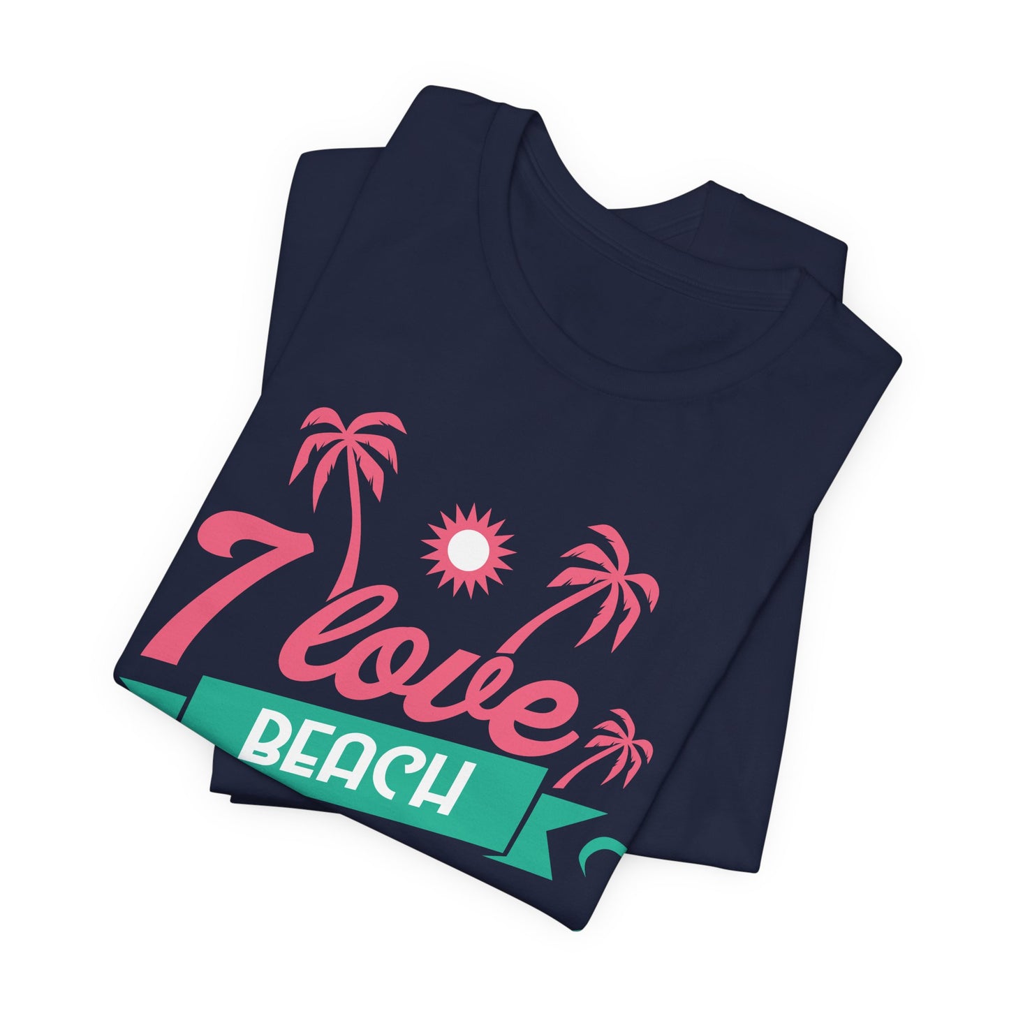 I Love Beach - Unisex Jersey Short Sleeve Tee