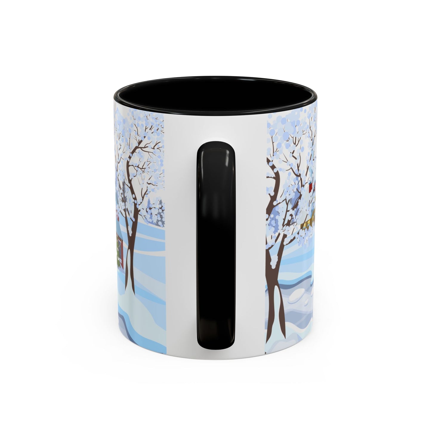 Winter Day Outside - Accent Coffee Mug (11, 15oz) - 10453