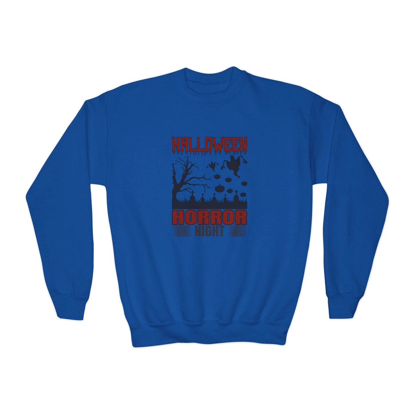 Halloween Horror Night - Youth Crewneck Sweatshirt