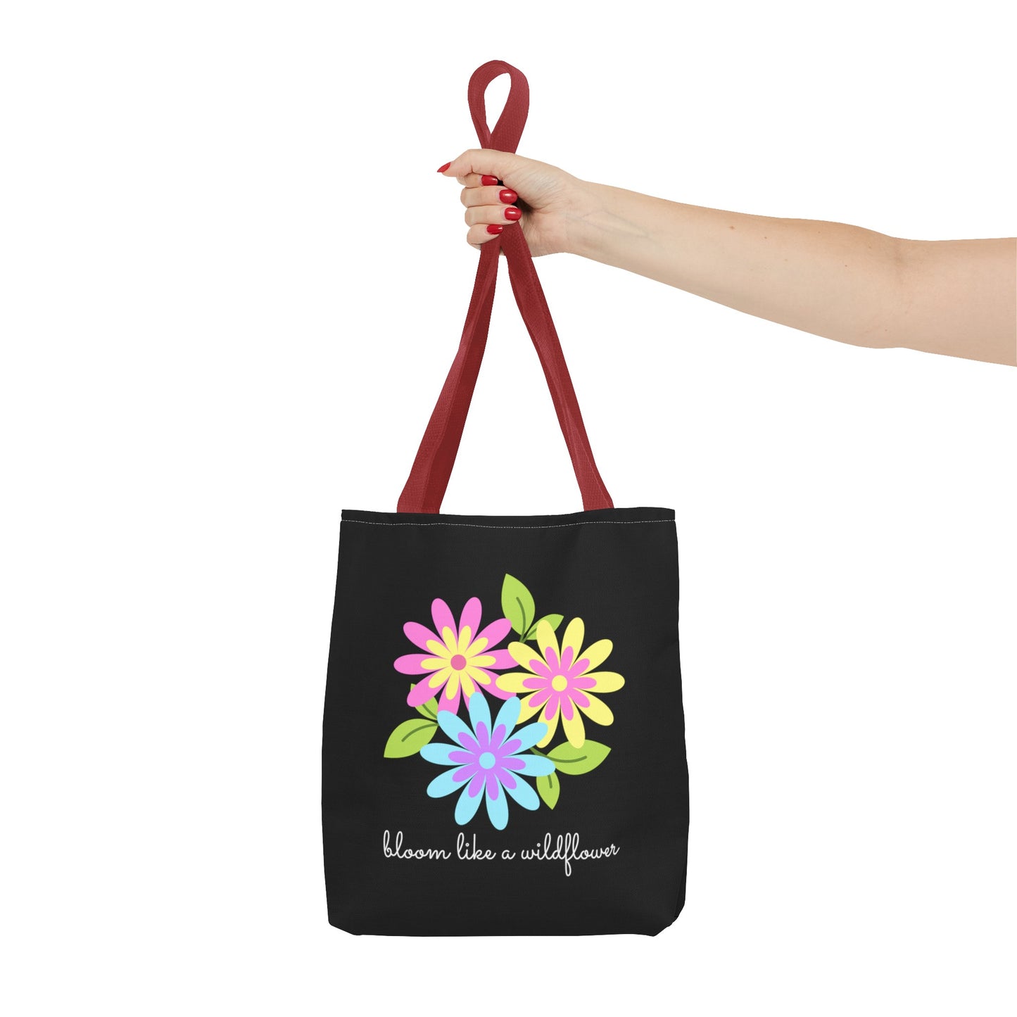 Bright Flower Tote Bag (AOP)