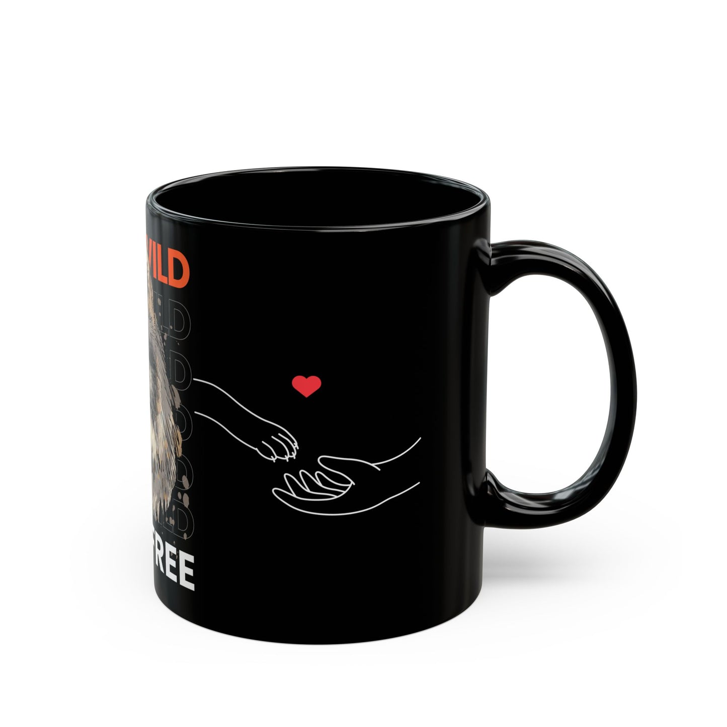 Stay Wild, Stay Free - Black Mug (11oz, 15oz)