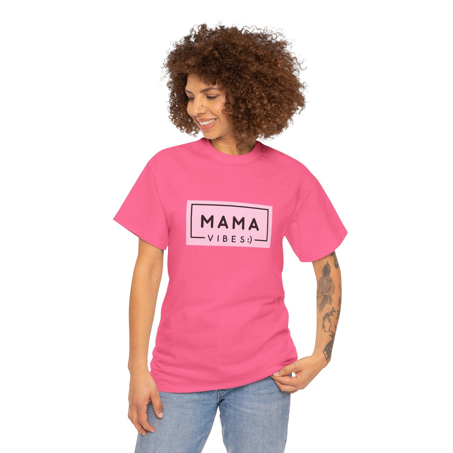 Mama Vibes - Unisex Heavy Cotton Tee - 11771