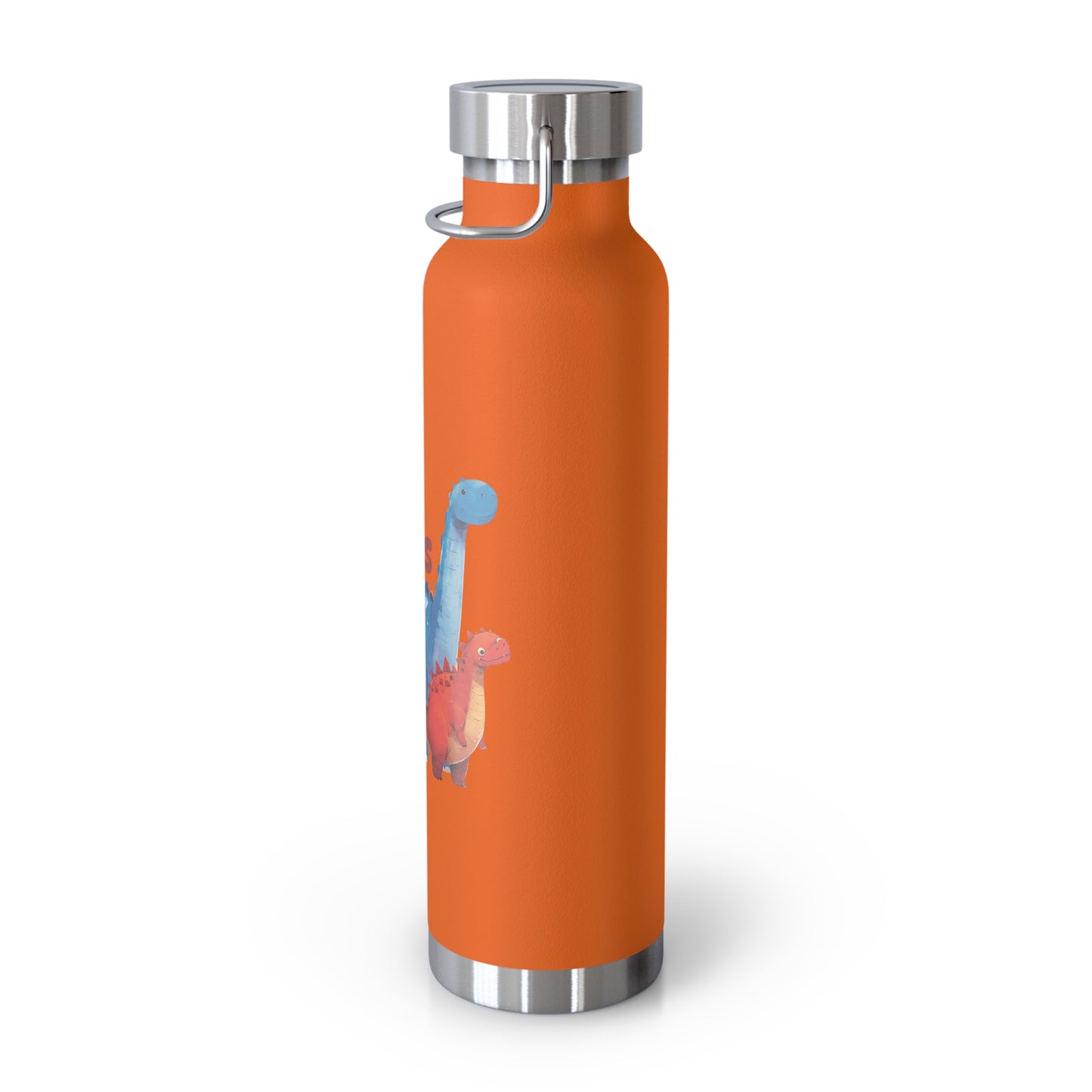 Kids: Dino Friends in Gobi - Copper Vacuum Insulated Bottle, 22oz