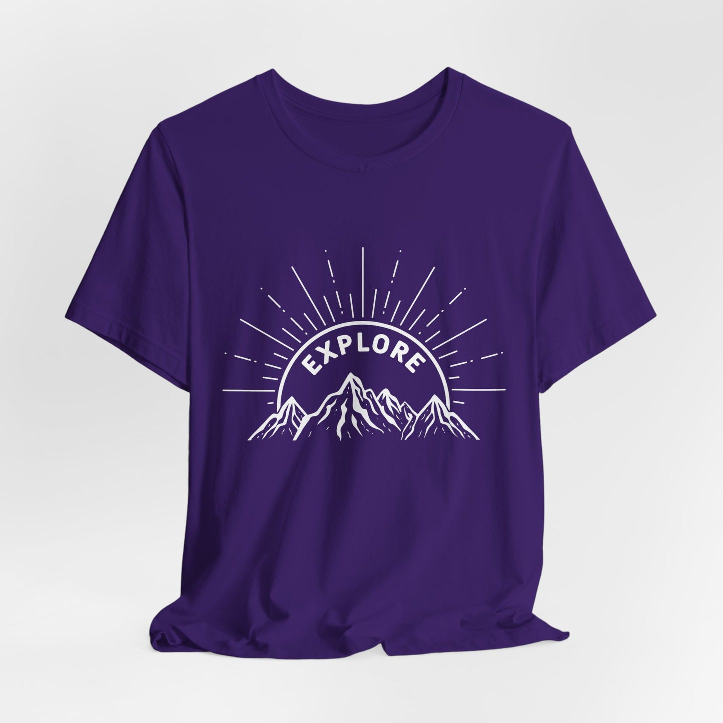 Camping: Explore - Unisex Jersey Short Sleeve Tee