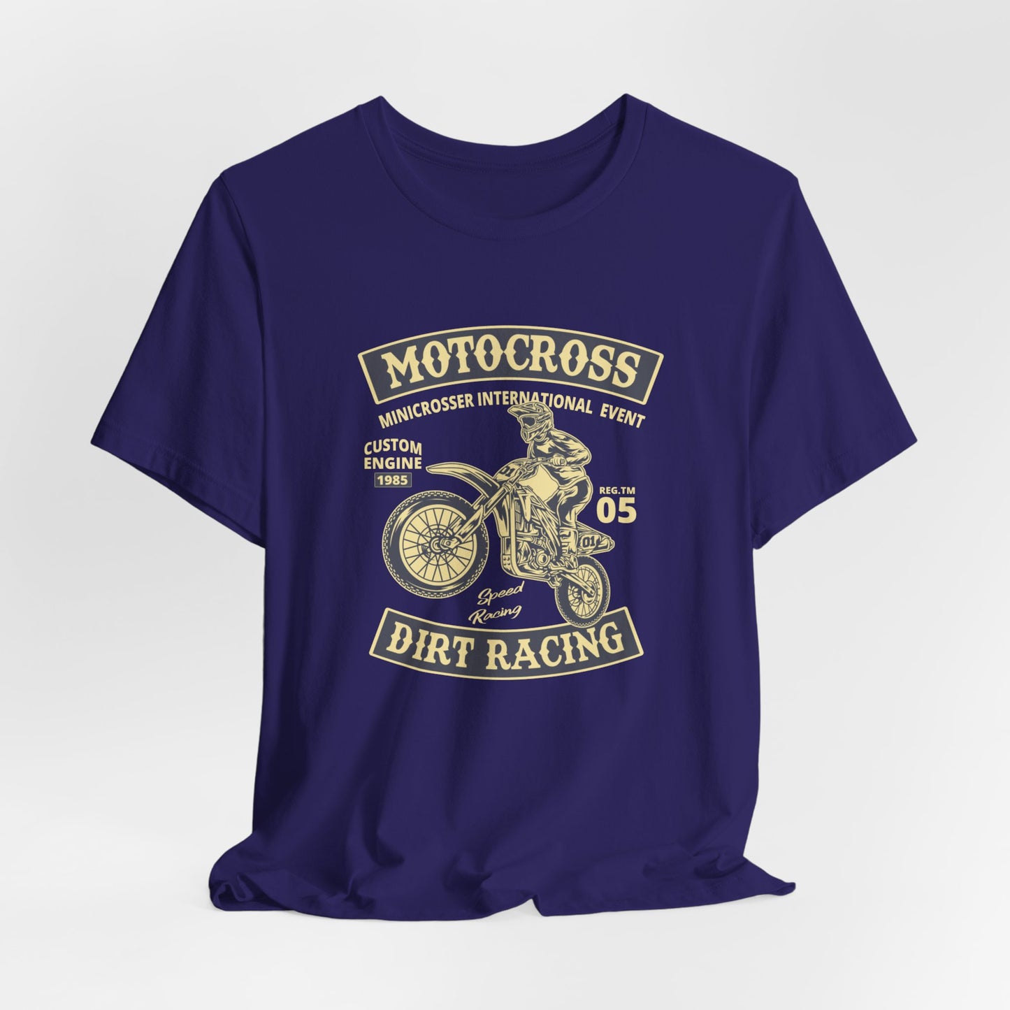 Motocross, Dirt Racing - Unisex Jersey Short Sleeve Tee