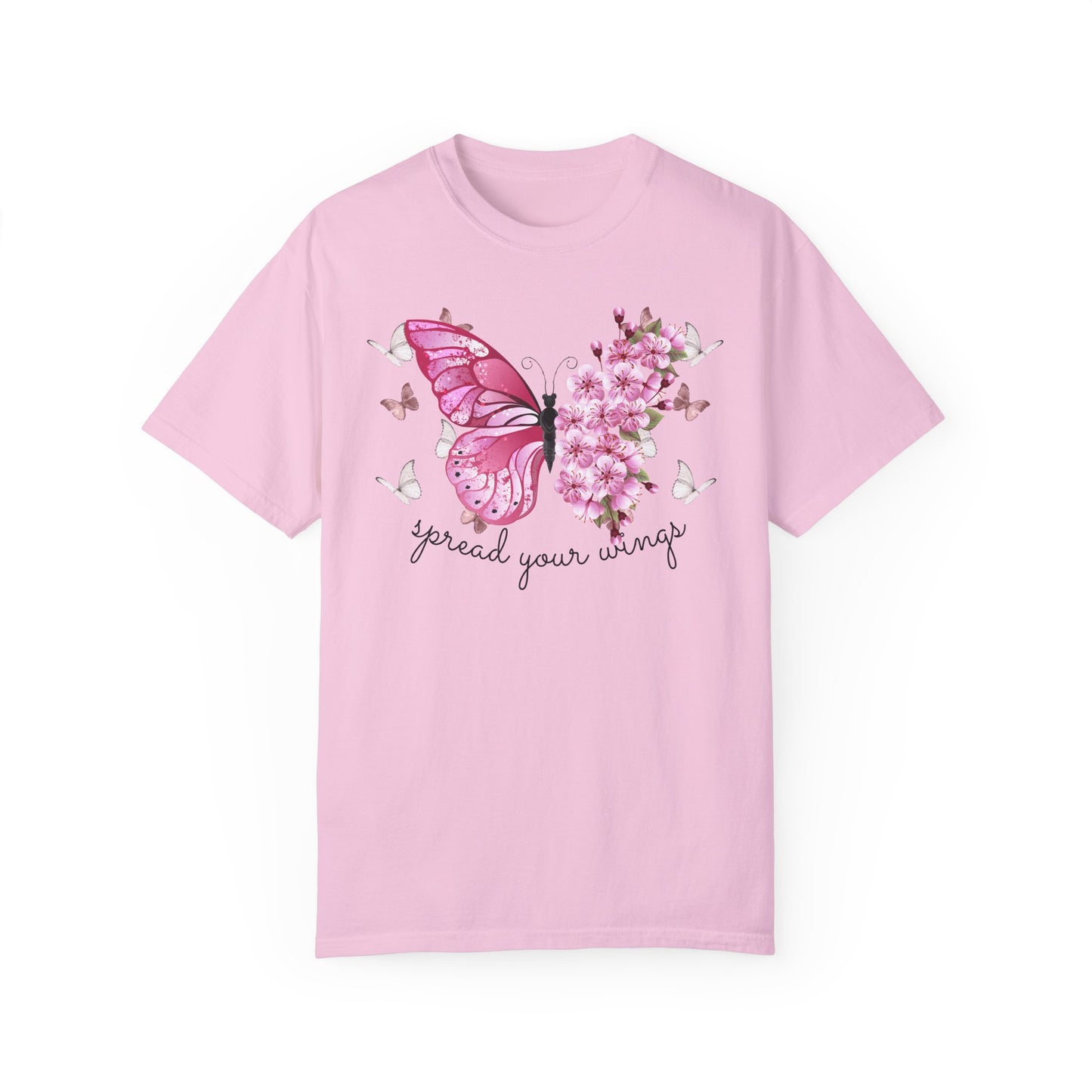 Butterfly, Embrace the Beauty of Nature - Unisex Garment-Dyed T-shirt - 10329