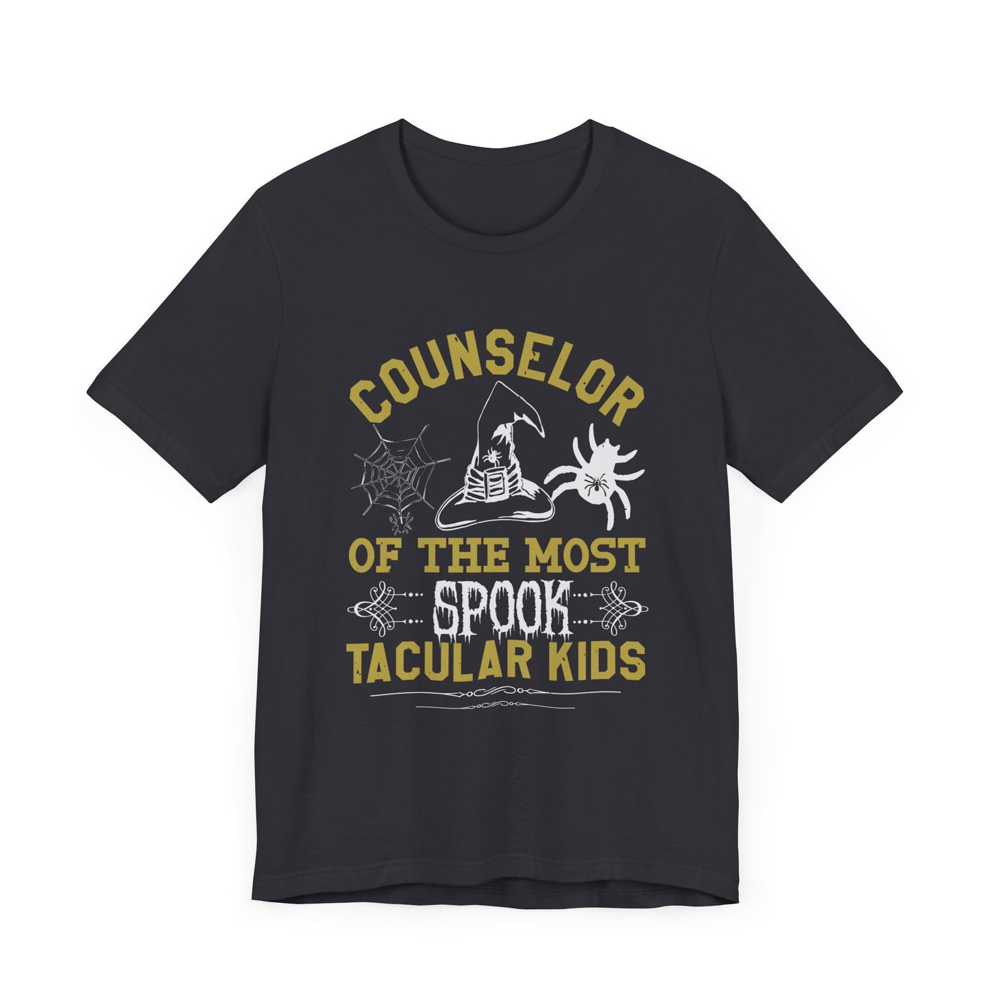 Halloween: counselor of the Most Spook-Tacular Kids - Unisex Jersey Short Sleeve Tee - 12385