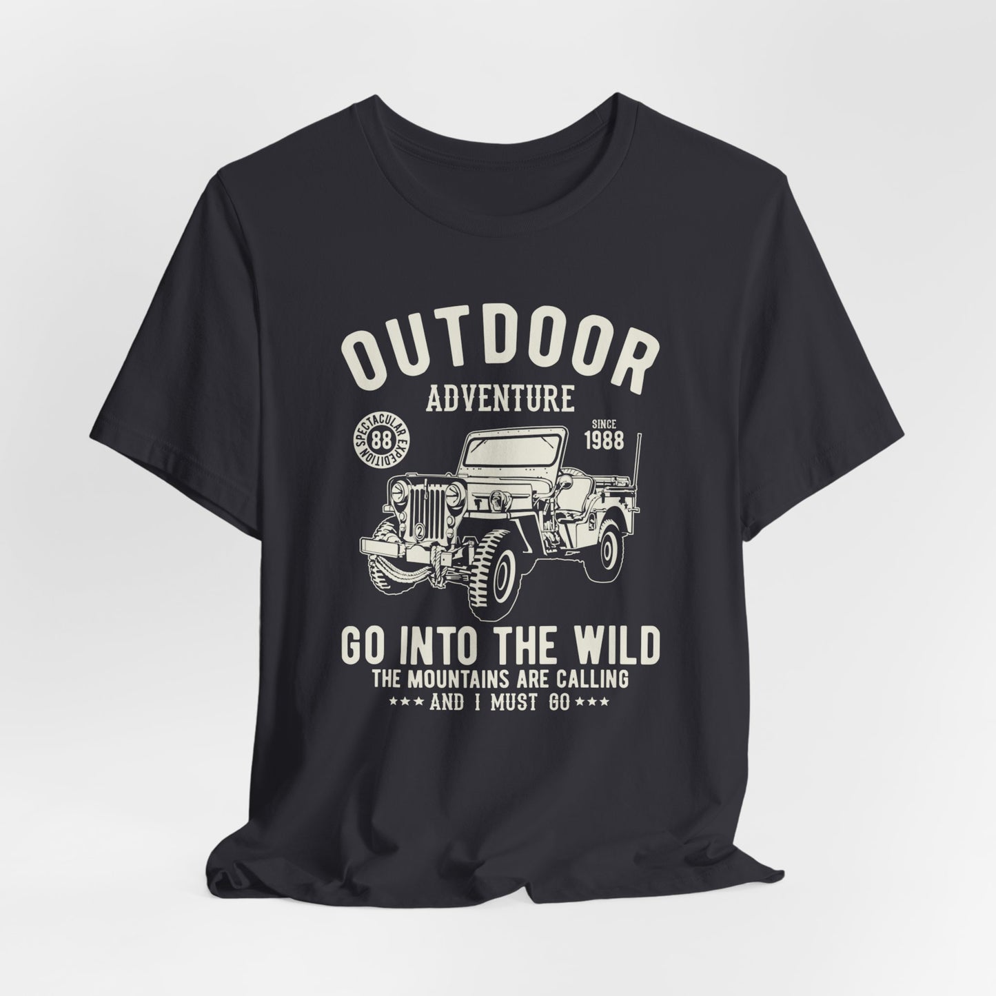 Outdoor Adventure - Unisex Jersey Short Sleeve Tee