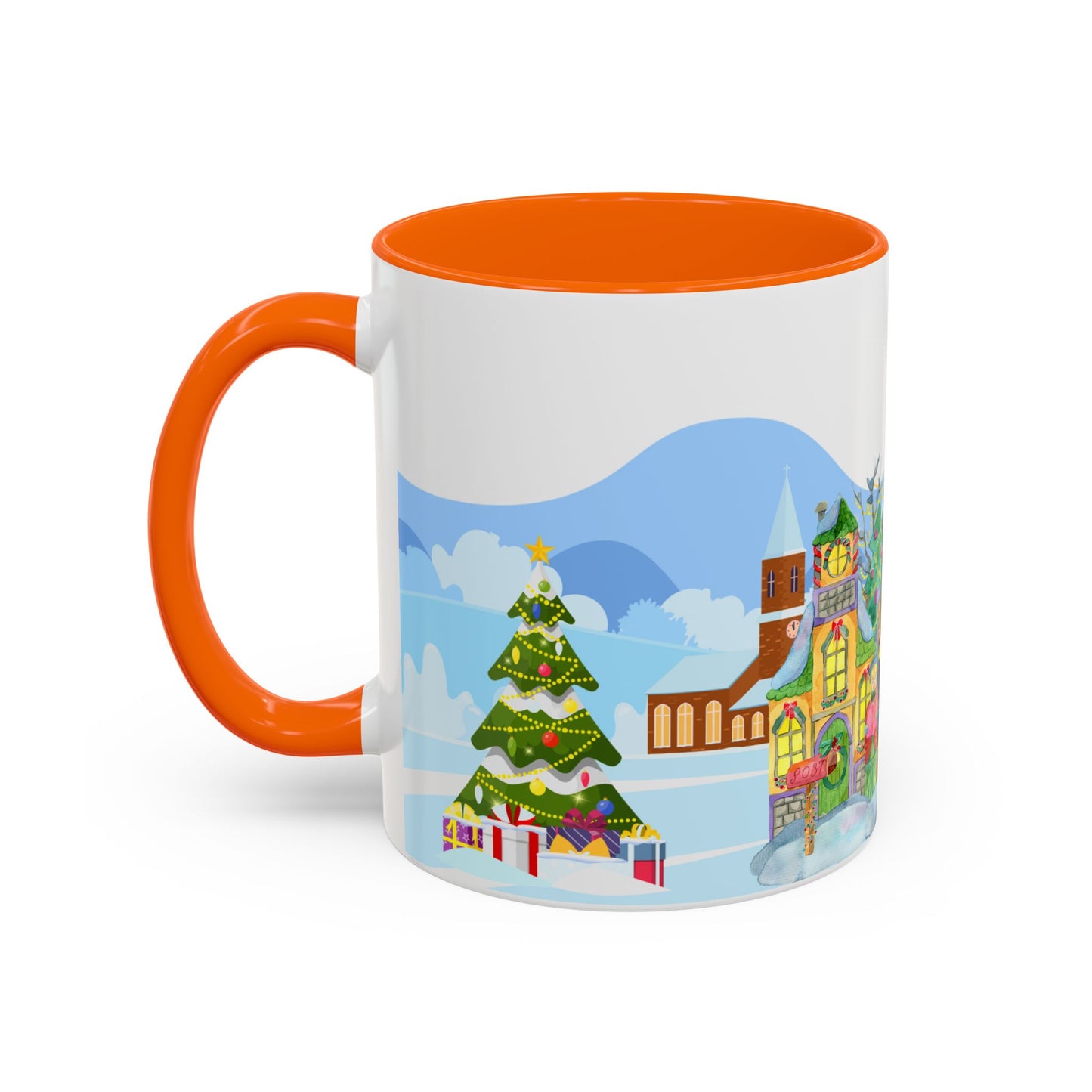 Christmas Day - Accent Coffee Mug (11, 15oz) - 10457