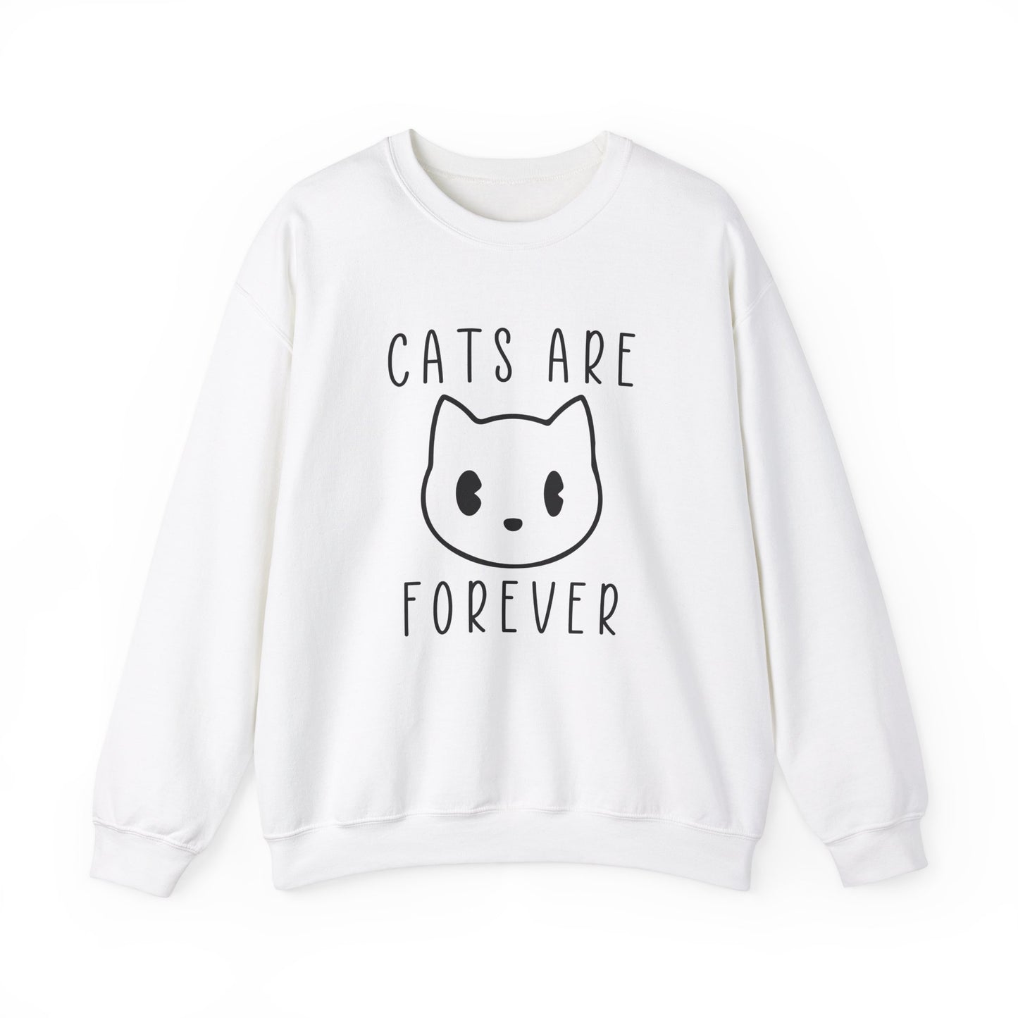 Cats Are Forever - Unisex Heavy Blend™ Crewneck Sweatshirt