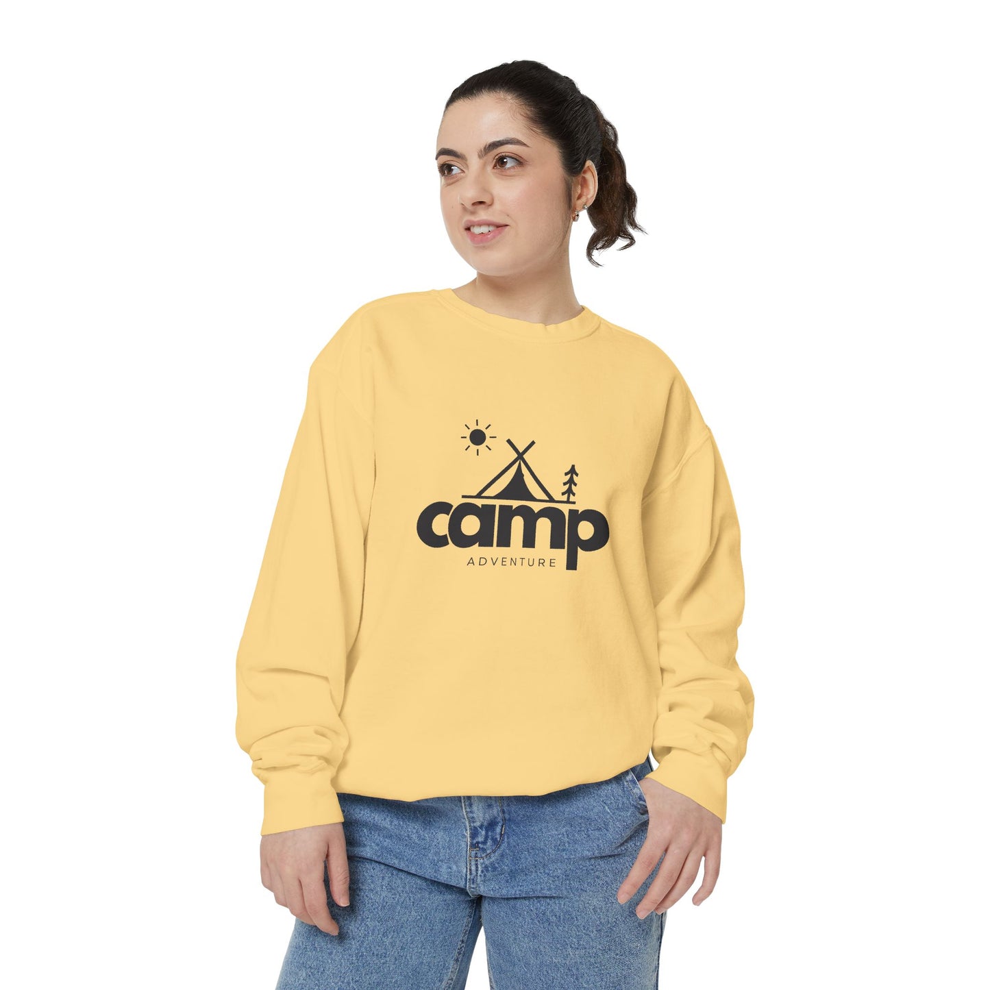 Camp Adventure - Unisex Garment-Dyed Sweatshirt - 10616