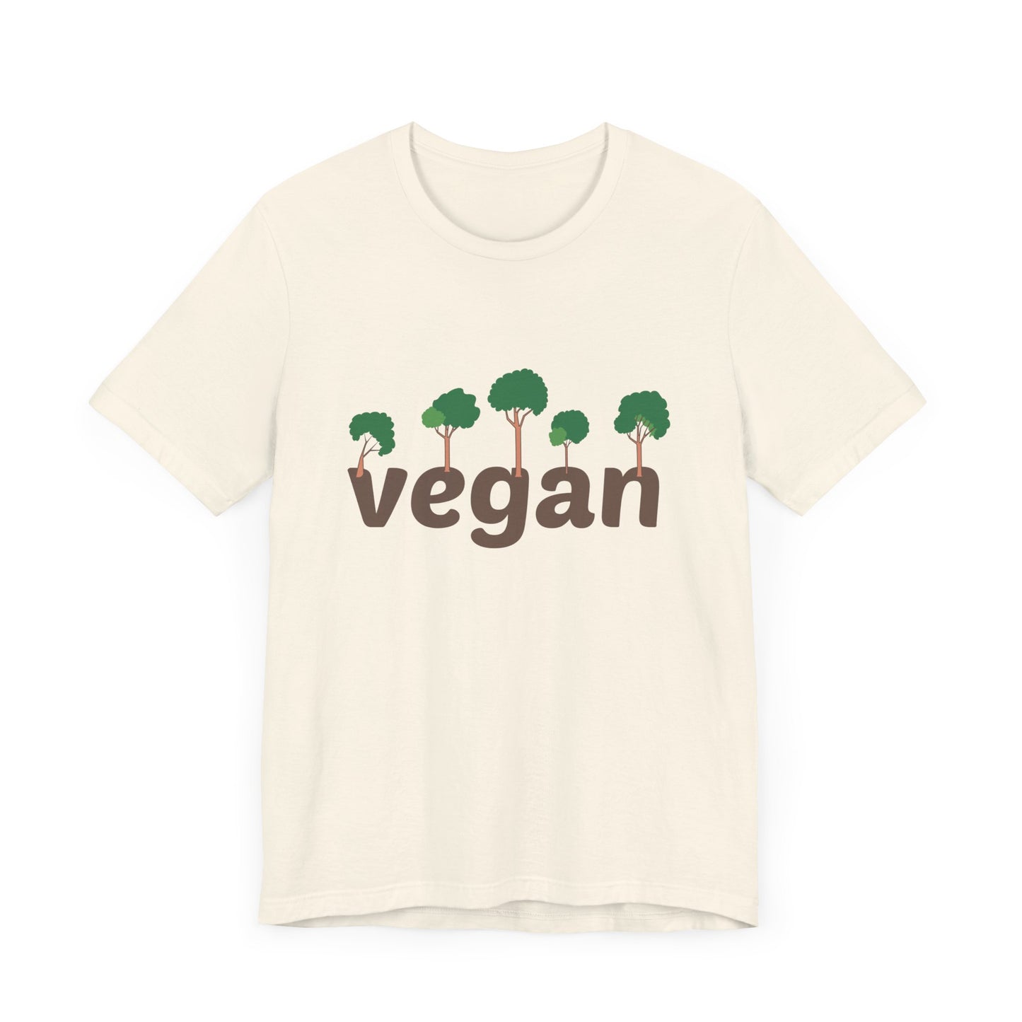 Vegan - Unisex Jersey Short Sleeve Tee