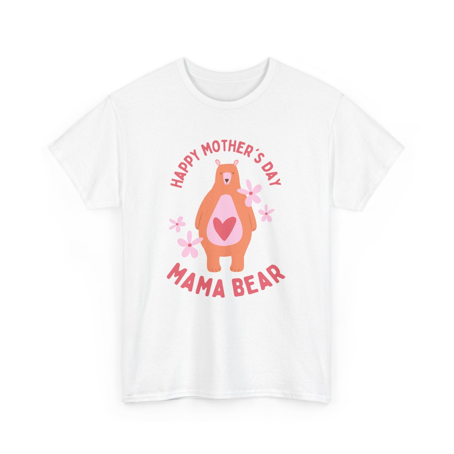 Mama Bear, Love From Jamie & Anna, Names Customizable - Unisex Heavy Cotton Tee - 11775