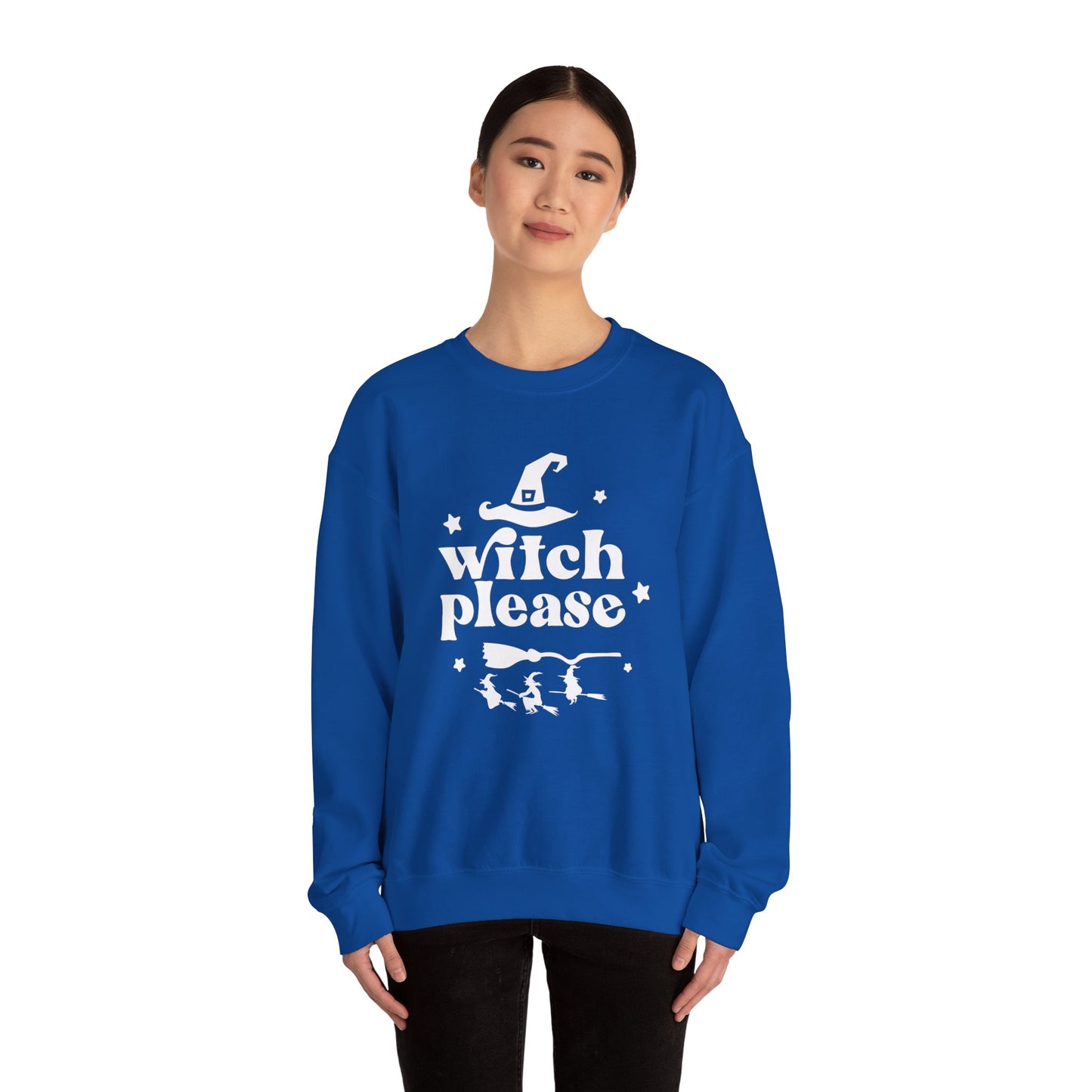 Witch, Please - Unisex Heavy Blend™ Crewneck Sweatshirt