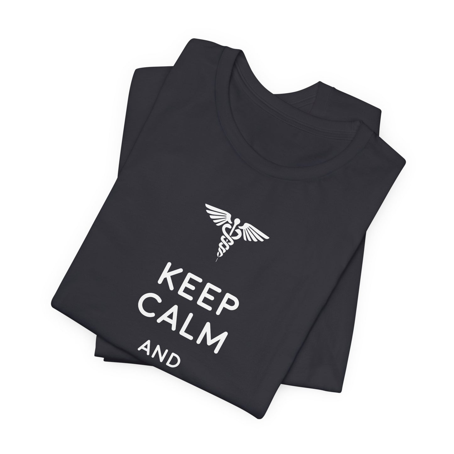 Doctor:  Keep Calm & Call An Airforce Doctor - Unisex Jersey Short Sleeve Tee - 13795