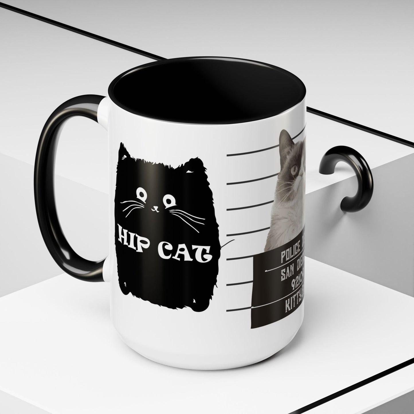 Kitty Bad - Accent Coffee Mug (11, 15oz)