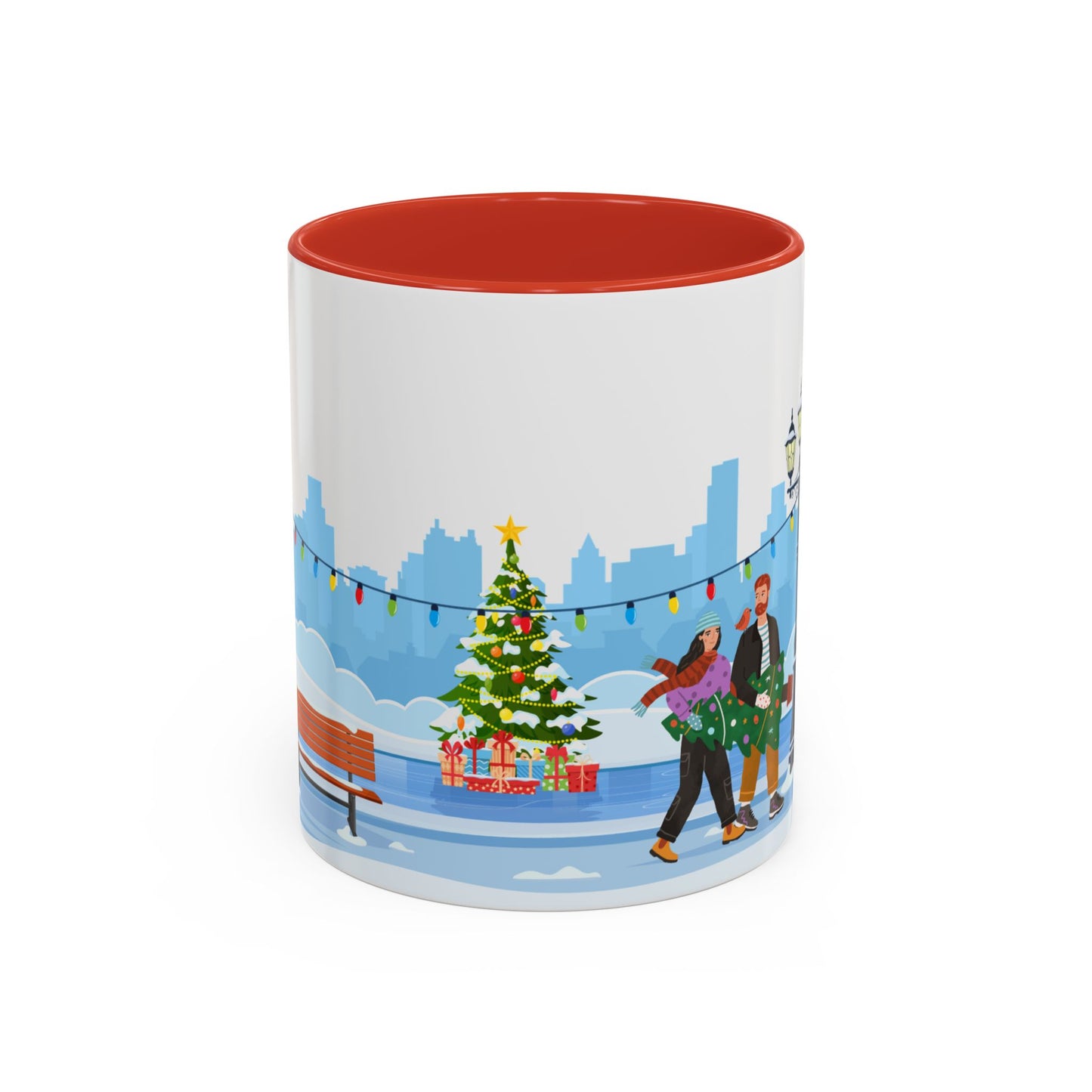 Christmas Street - Accent Coffee Mug (11, 15oz) - 10439