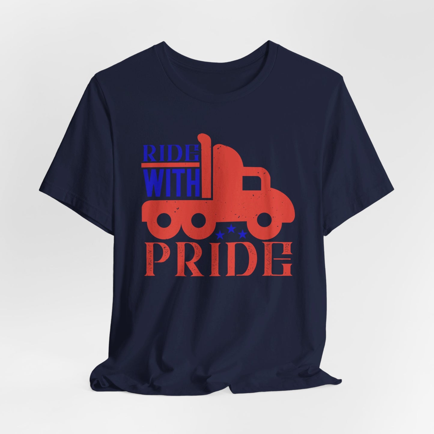 Ride With Pride - Unisex Jersey Short Sleeve Tee