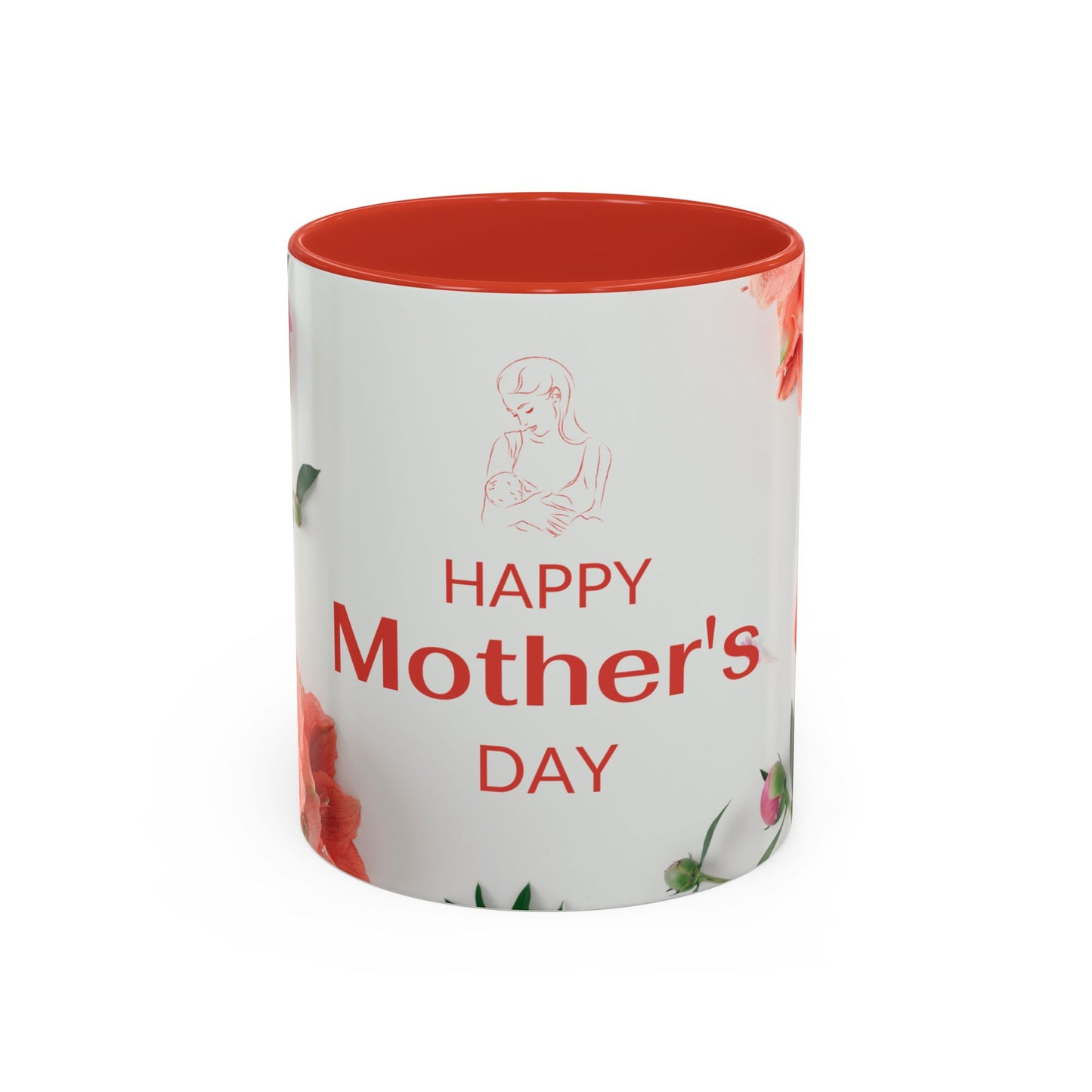 Happy Mother's Day - Accent Coffee Mug (11, 15oz) - 11707