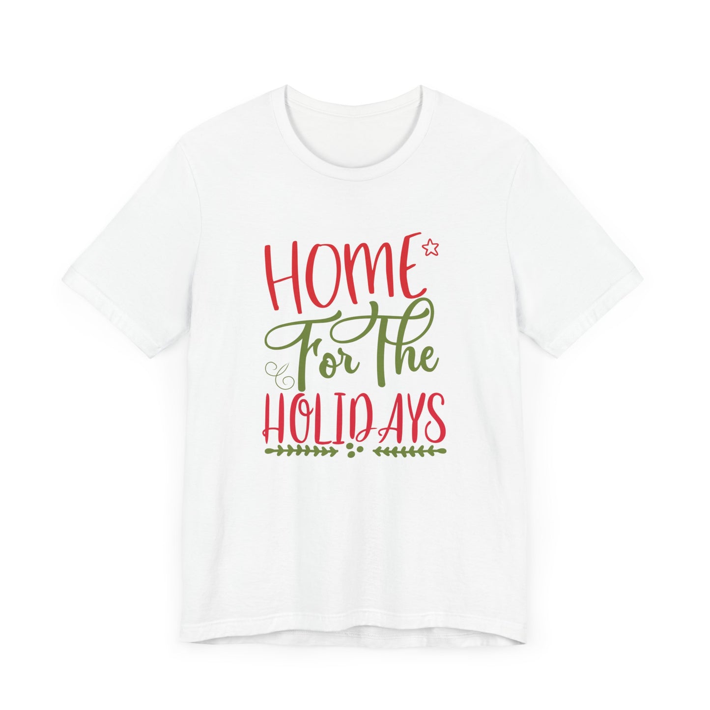 Christmas: Home For The Holiday - Unisex Jersey Short Sleeve Tee