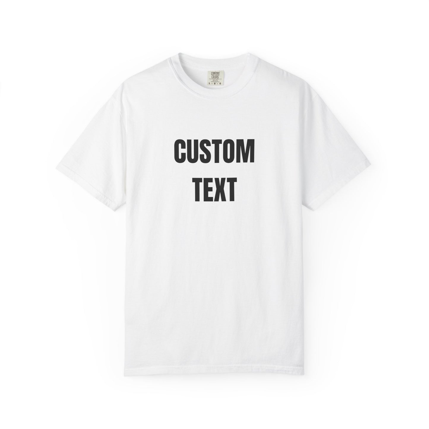 Custom Novelty T-Shirt – Unisex Garment-Dyed Cotton Tee - 14681