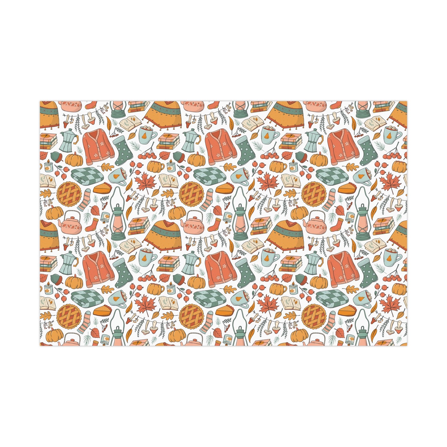 October Vibe - Gift Wrap Papers