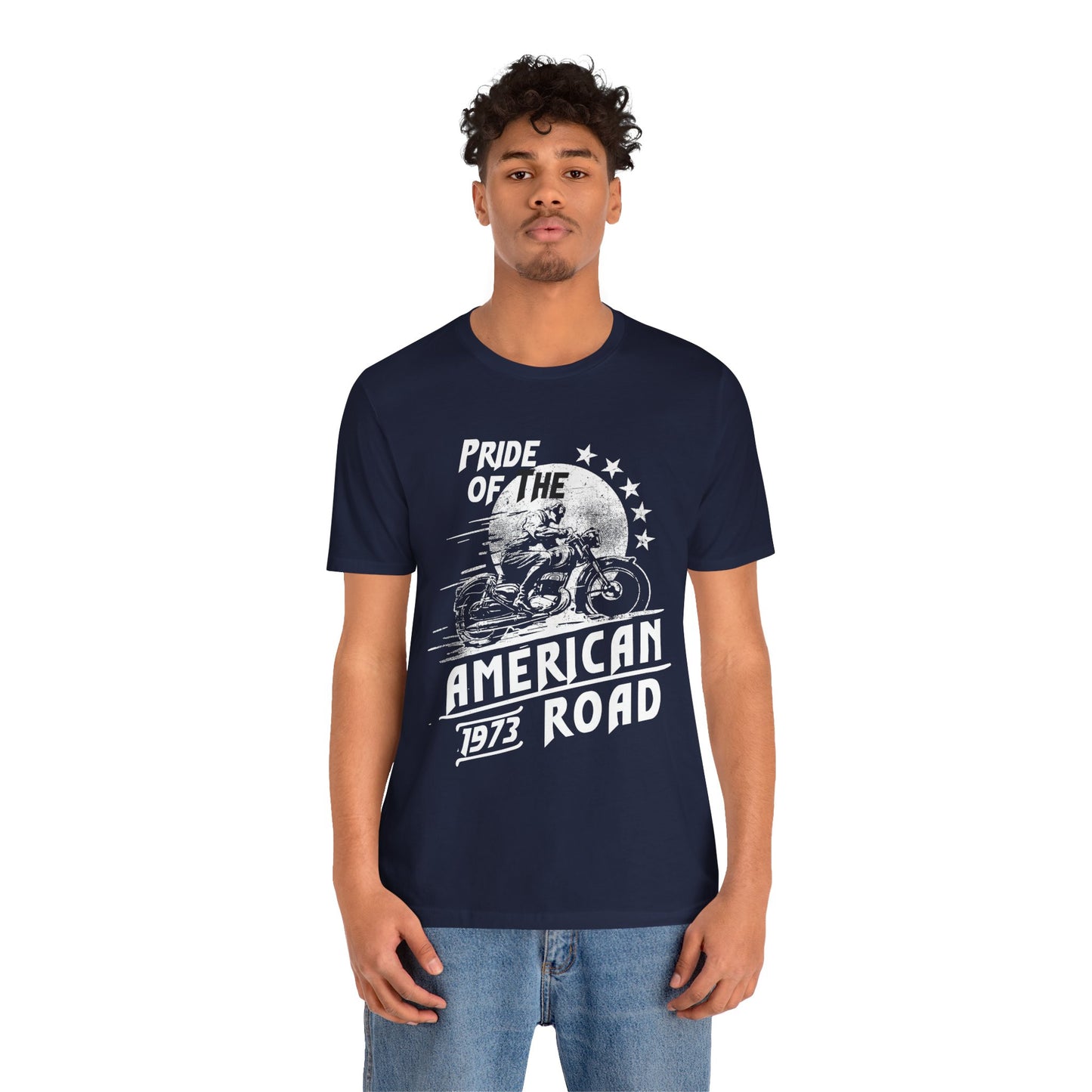 Pride Of The American Road - Unisex Jersey Short Sleeve Tee - 13404
