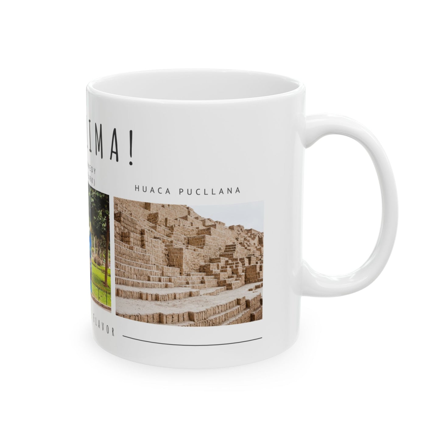 Hello Lima! Ceramic Mug - 11oz & 15oz | Travel Gift, Art & History Mug - 12028