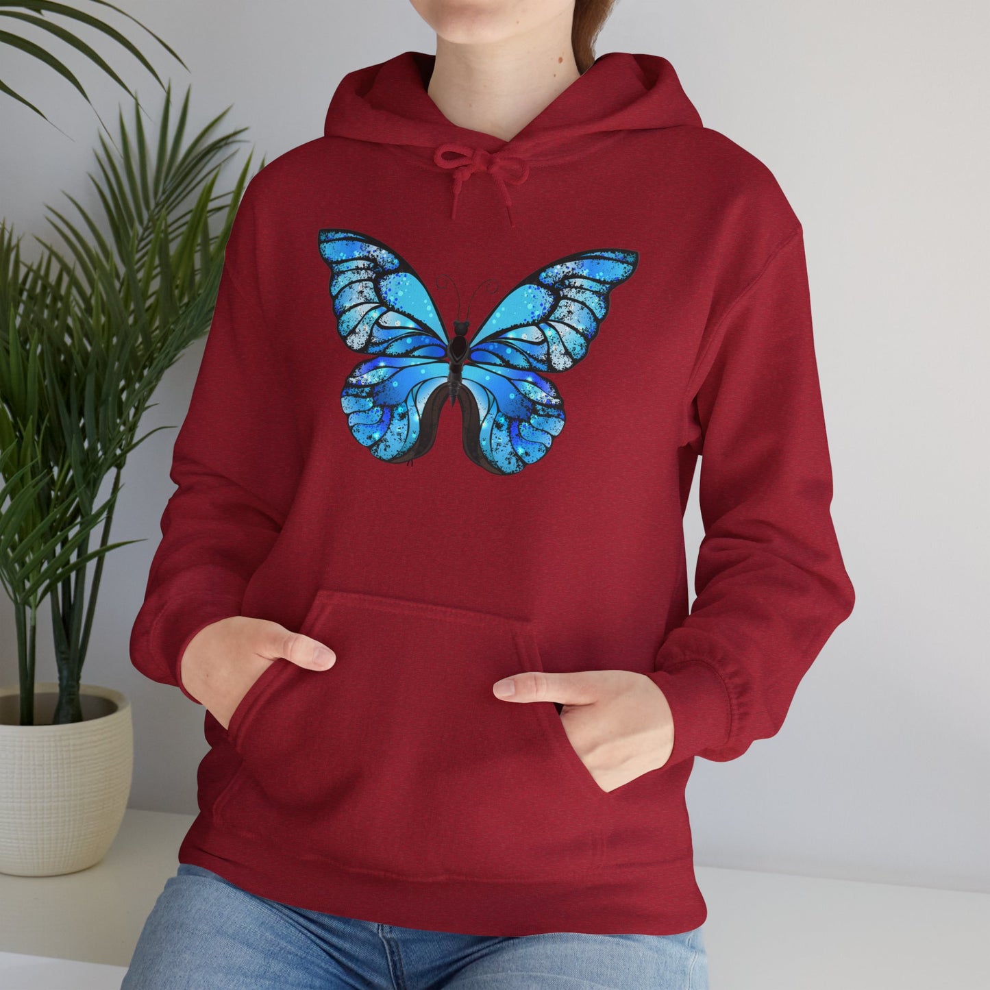 Butterfly - Unisex Heavy Blend™ Hooded Sweatshirt