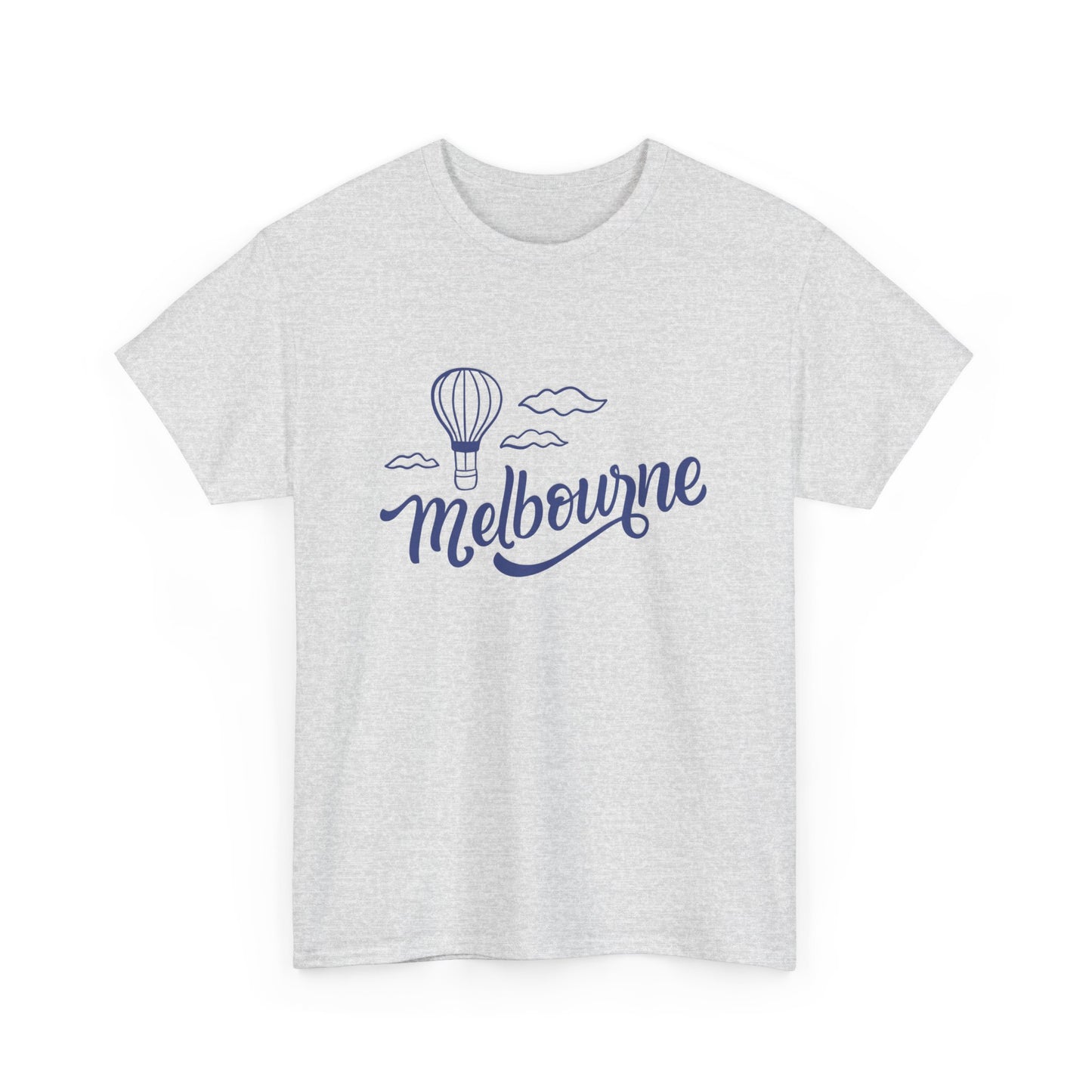 Melbourne Hot Air Balloon Unisex Heavy Cotton Tee - 12142