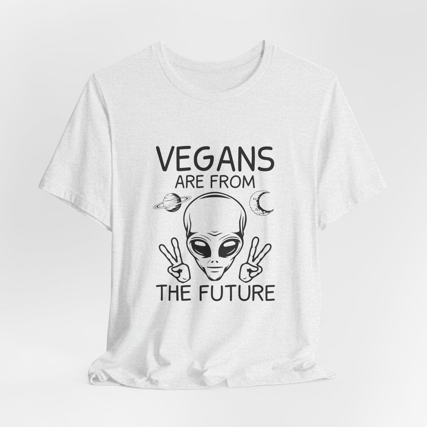Vegan Are From The Future - Unisex Jersey Short Sleeve Tee - 12374