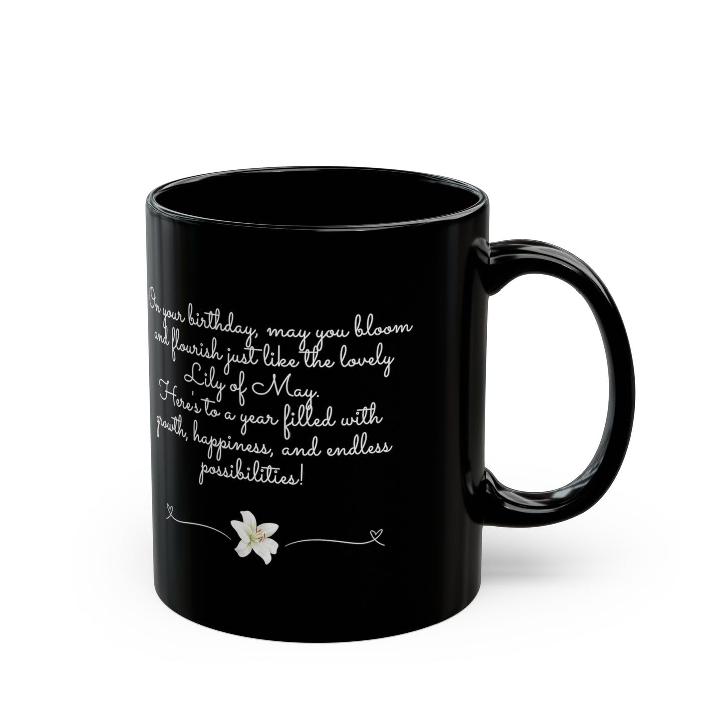 Lily Birth Flower Mug | May