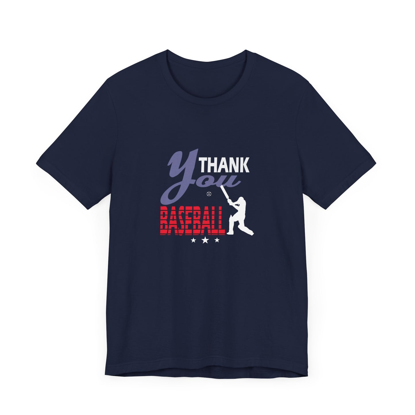 Thank You Baseball - Unisex Jersey Short Sleeve Tee