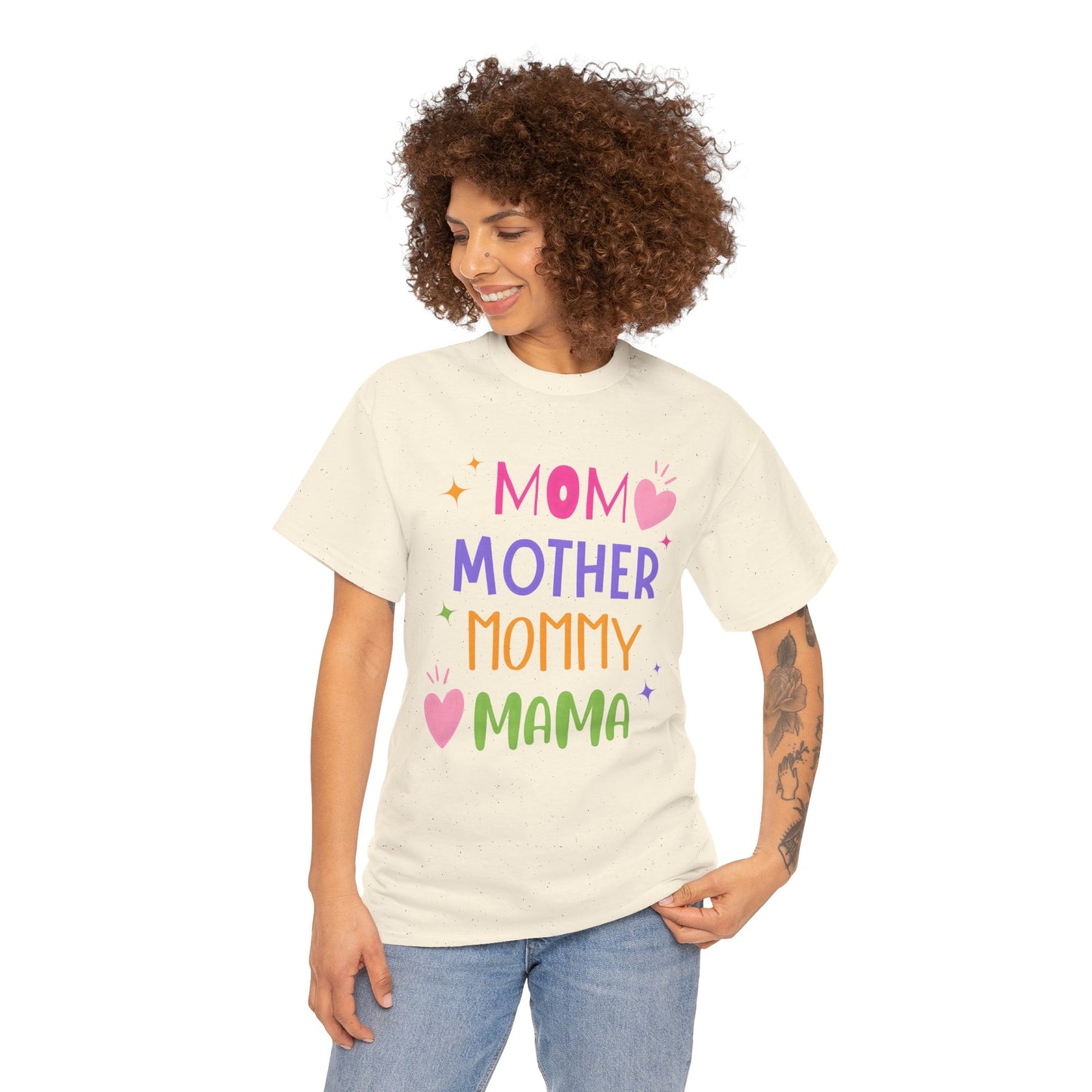 Colorful Mom Mama T-Shirt – Cute Mother’s Day Gift Tee - 14873