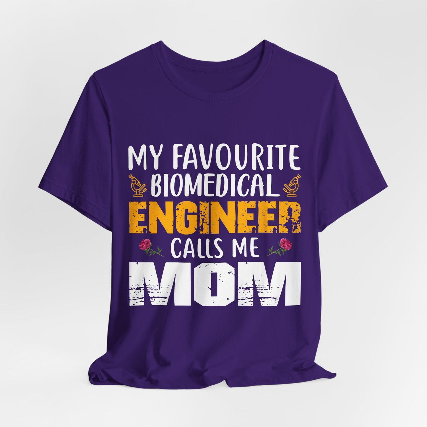 My Favorite Biochemical Engineer Calls Me Mom - Unisex Jersey Short Sleeve Tee - 13552
