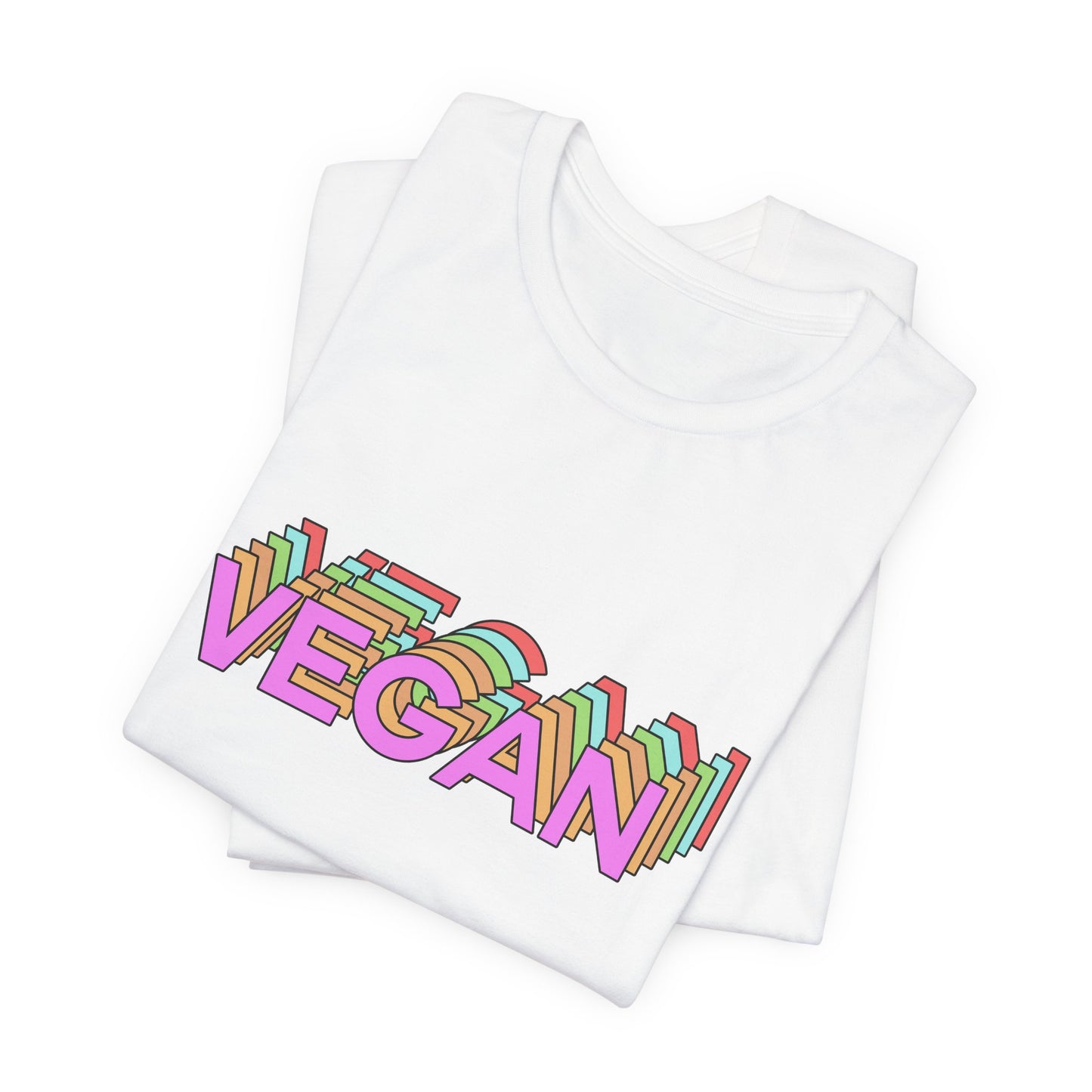 Vegan - Unisex Jersey Short Sleeve Tee