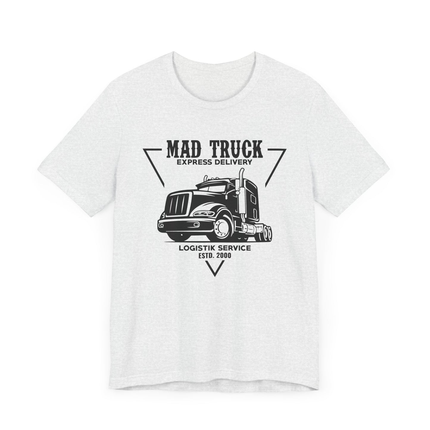 Mad Truck Express Delivery - Unisex Jersey Short Sleeve Tee - 13008