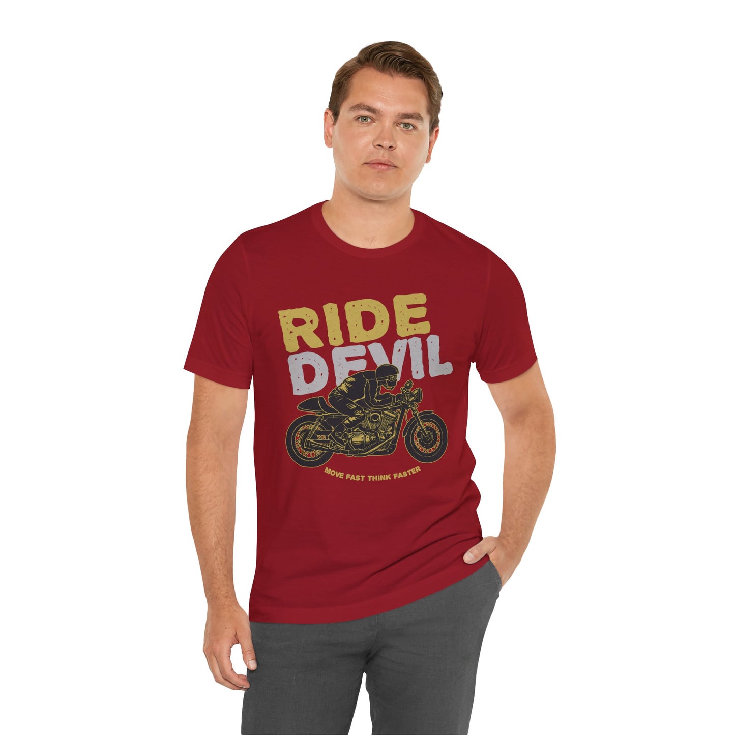 Ride Devil - Unisex Jersey Short Sleeve Tee - 13642