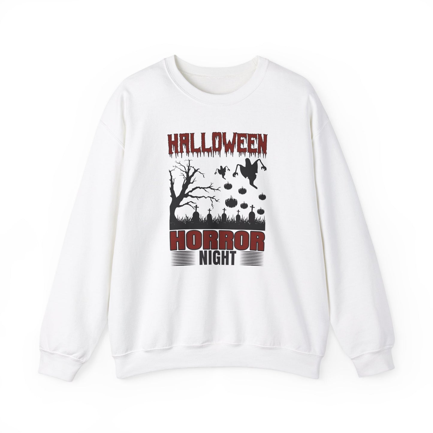 Halloween Horror Night - Unisex Heavy Blend™ Crewneck Sweatshirt