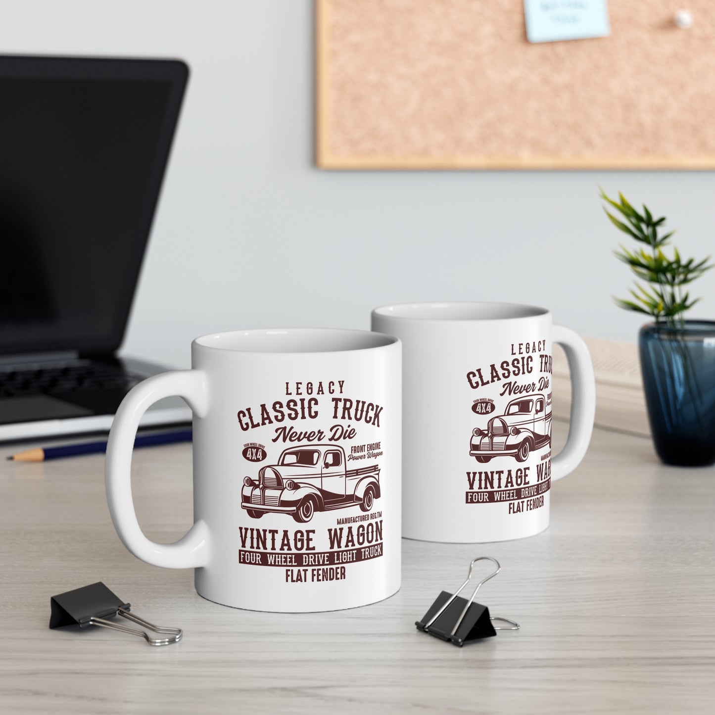 Classic Truck Never Die - Mug 11oz - 13037