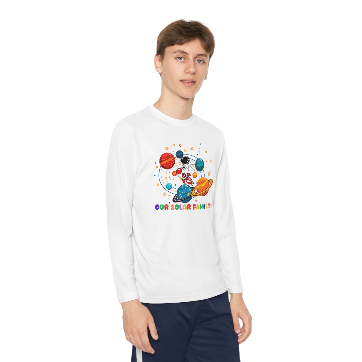 Our Solar Family!  - Youth Long Sleeve Competitor Tee