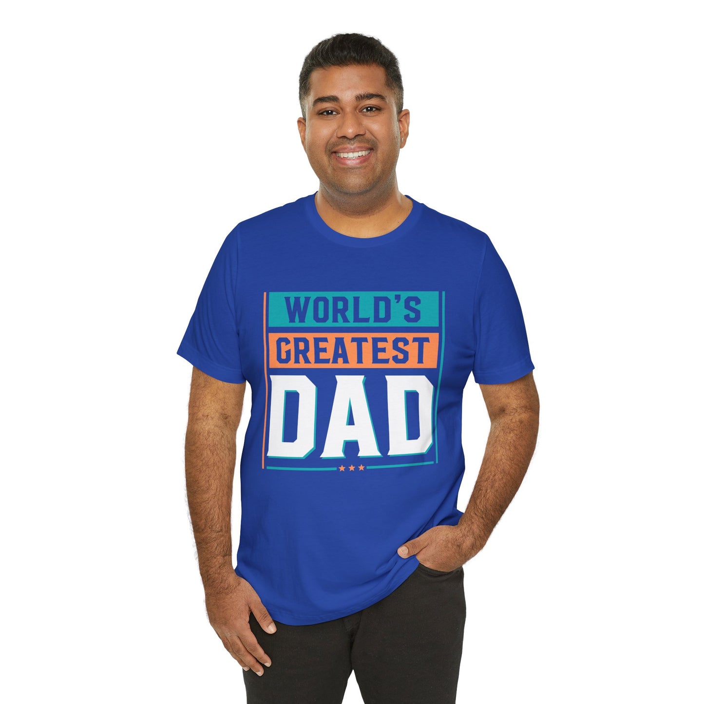 World's Greatest Dad - Unisex Jersey Short Sleeve Tee