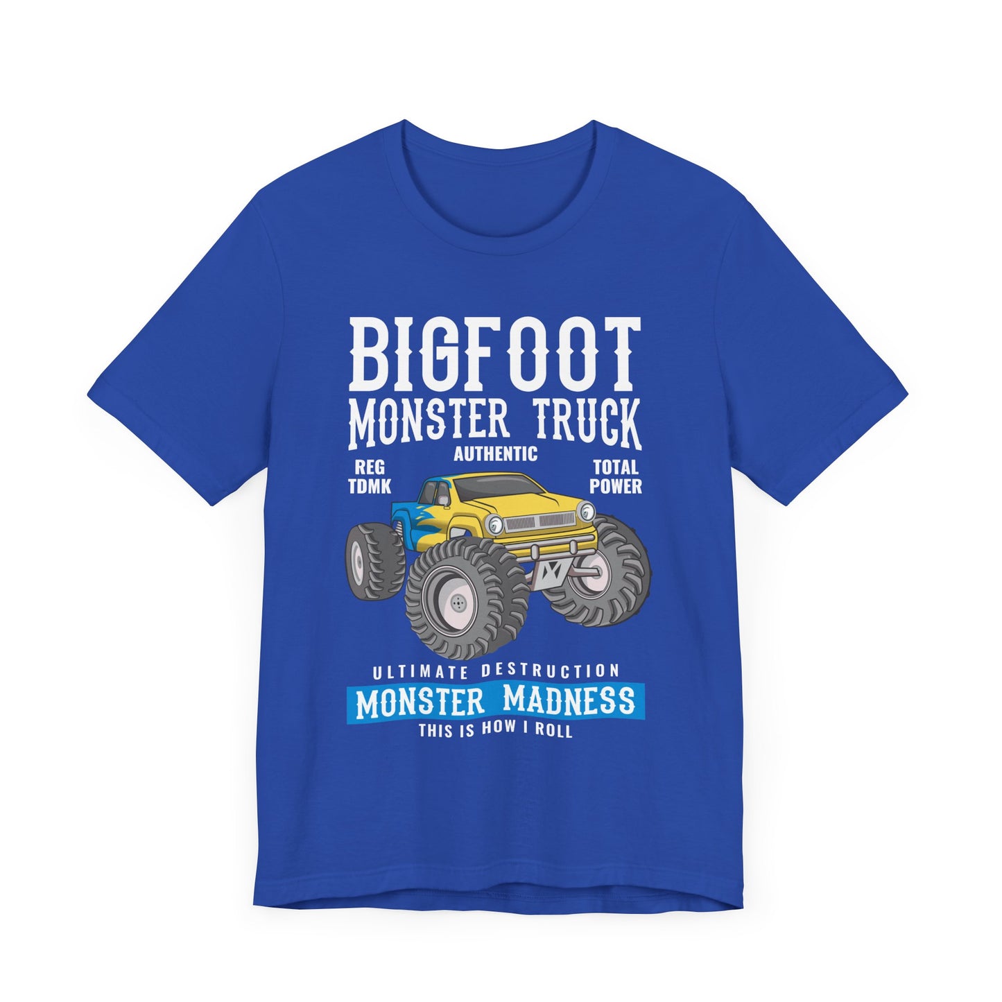 Bigfoot Monster Truck - Unisex Jersey Short Sleeve Tee - 12955