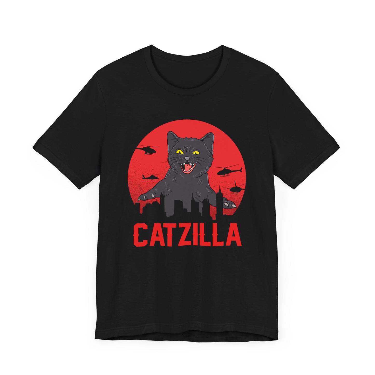 Catzilla - Unisex Jersey Short Sleeve Tee