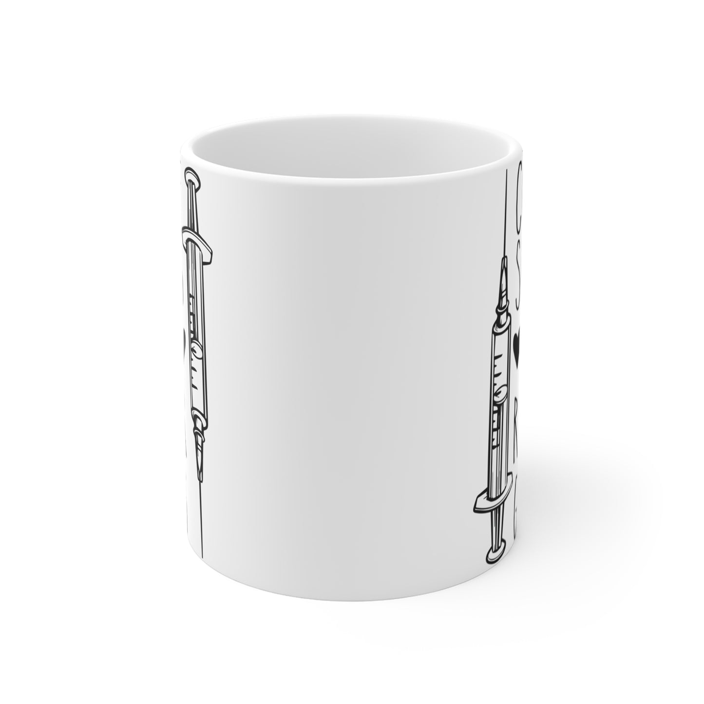 Nurse: Coffee Scrubs & Rubber Gloves - Mug 11oz - 13249