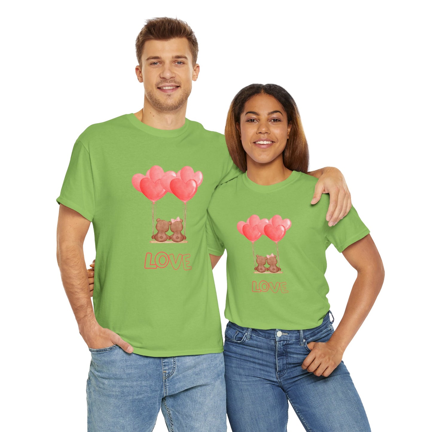 Valentine's, Love - Unisex Heavy Cotton Tee - 11441